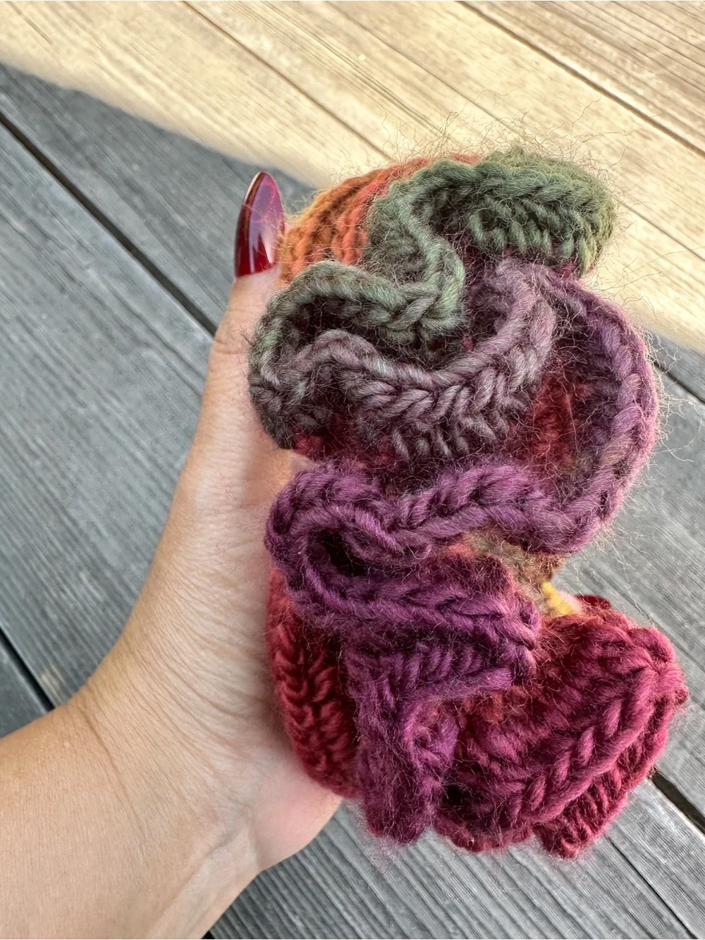 Handmade soft crochet